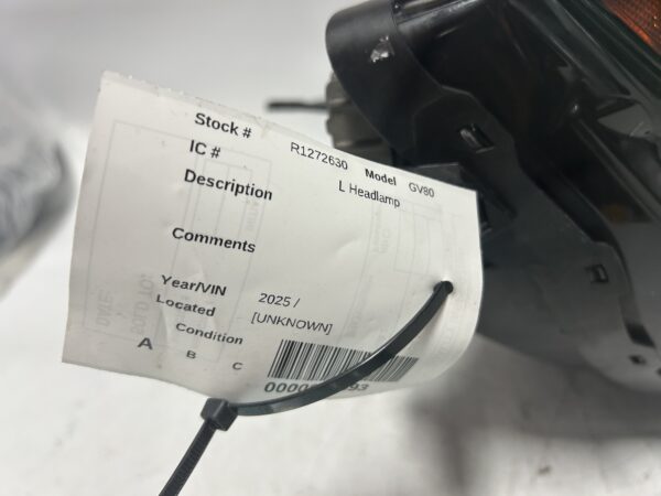 IMG_1916 2025-2026 Genesis GV80 LEFT Driver Side Full LED Headlight