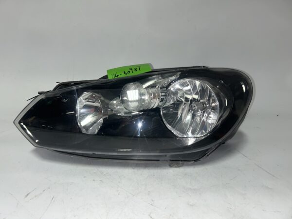 IMG_9570 2010- 2014 Volkswagen Golf Halogen Driver Left Side Headlight OEM