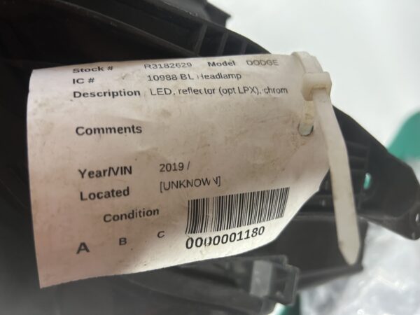 IMG_E2003_20260418_050912 2019-2024 Dodge Ram 2500/3500 REFLECTOR LED CHROME Headlight L 68360181AD