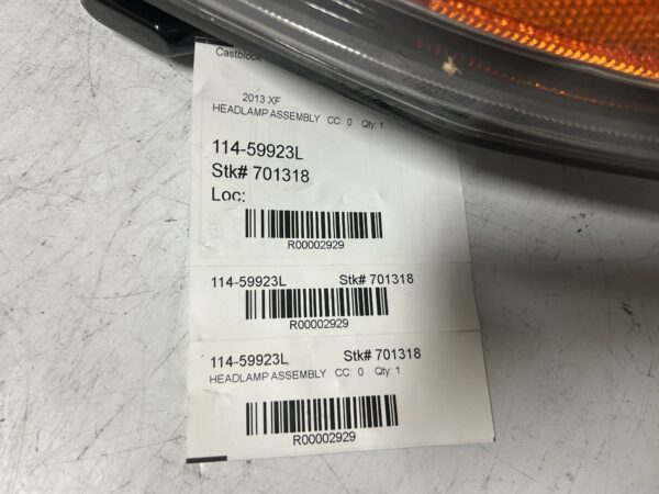 IMG_E2722 2012-2015 Jaguar XF Left Driver HID Xenon Headlight Lamp C2Z26720 OEM