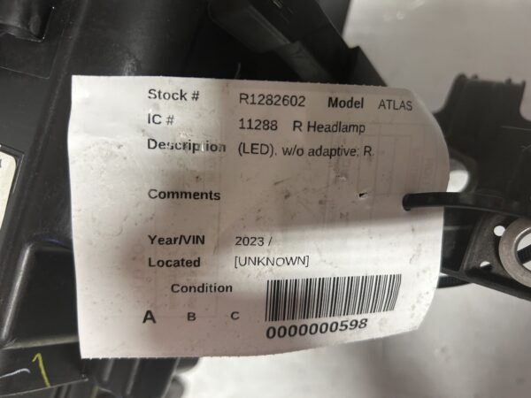 2020-2023 Volkswagen Atlas Cross Sport LED Headlight Left Side 3CN941035 OEM