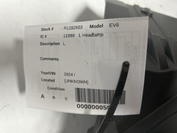 IMG_E3358 2022 2023 2024 Kia EV6 LED Headlight Left Side 92101CV0 OEM