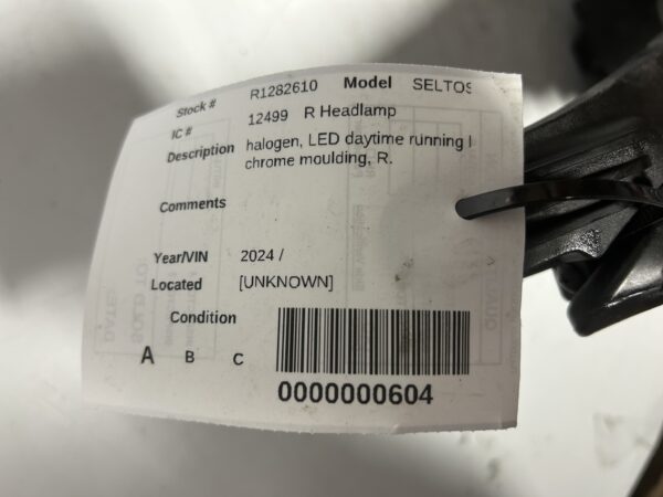 2024 kia seltos helogen led daytime Right Side 92102Q5630 OEM