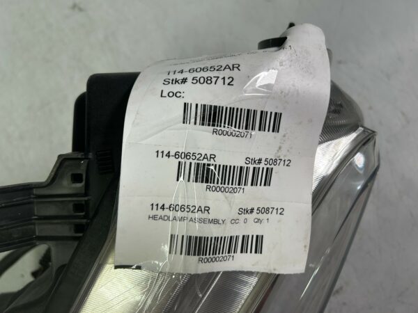 IMG_E3884 2016-2021 Toyota Tacoma Halogen LED DRL Headlight Assembly Black Right OEM