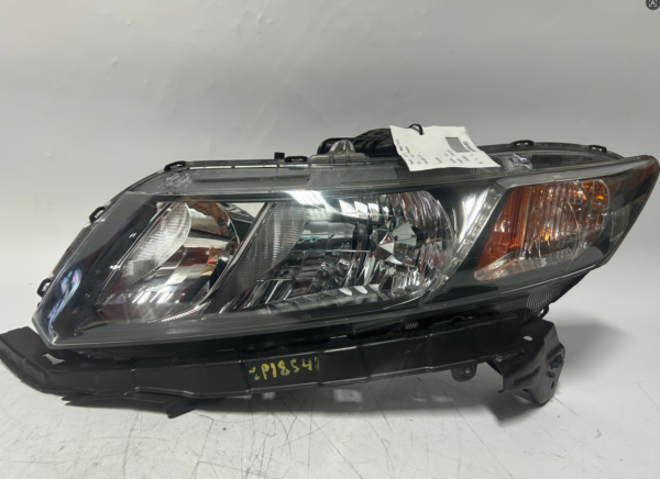 2013-2015 Honda Civic Halogen Left Side Headlight OEM 33150TR0A51
